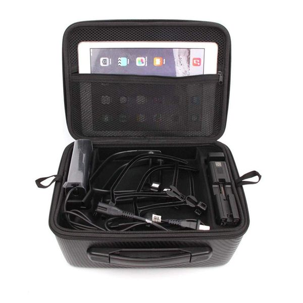 

jhd portable double-layer portable storage bag waterproof travel carrying case for dji air durable
