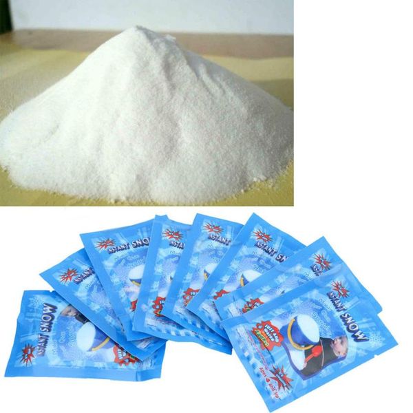 

10pack magic instant fake fluffy snow super absorbant christmas wedding decor 9 14