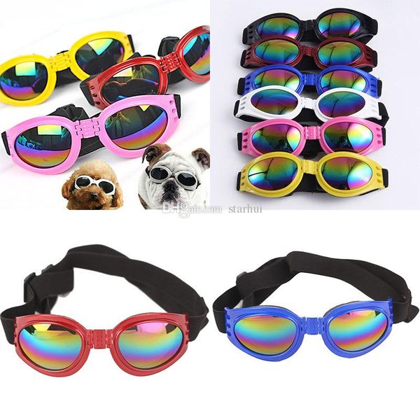 

dog glasses fashion foldable sunglasses medium large dog glasses big pet waterproof eyewear protection goggles uv sunglasses wx-g14