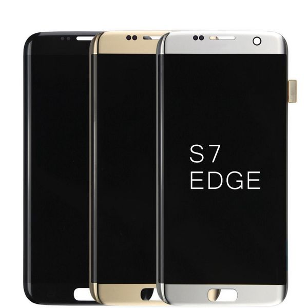 

original 5.5'' super amoled display for samsung galaxy s7 edge g935 g935f sm-g935f lcd digitizer assembly replacement