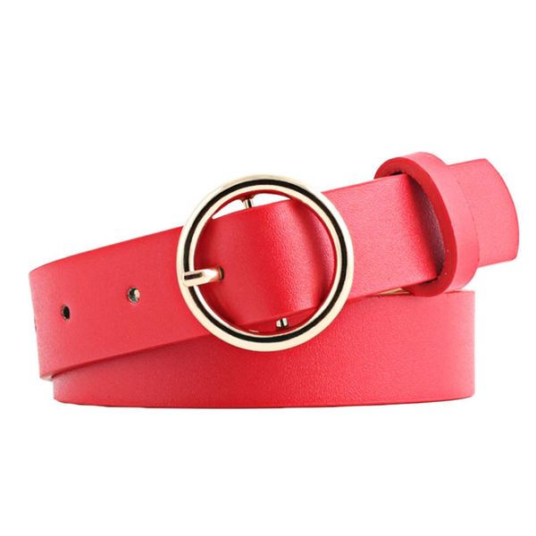 

selling new women lady belt pu beltgirl waist band candy colors belt for female band for dress-in, Black;brown
