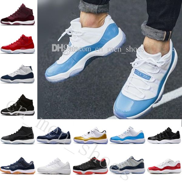 

11 xi 11s midnight navy space jam bred gamma blue basketball shoes men women 11s gs concords 72-10 legend blue cool grey sneakers us 5.5-13