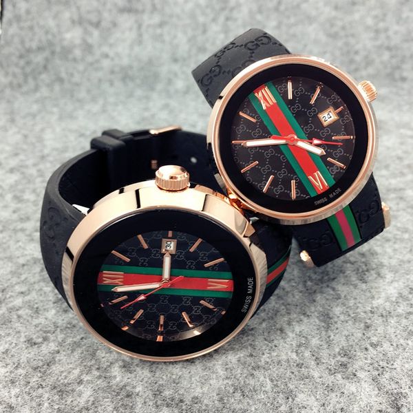 

Бестселлер мода женщины часы мужчины хронограф кварцевые часы Спорт человек Дата высокое качество роскошные наручные часы дизайн хороший часы резиновые повседневный стиль