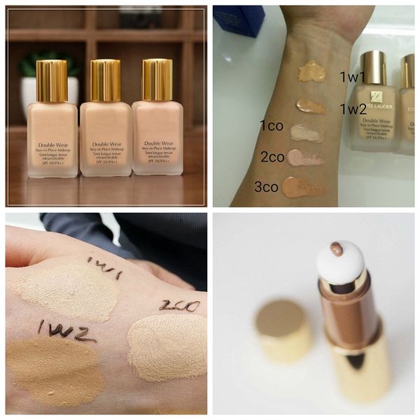 

double wear liquid foundation stay in place makeup 30ml nude cushion stick radiant liquid foundation 14ml dhl ing