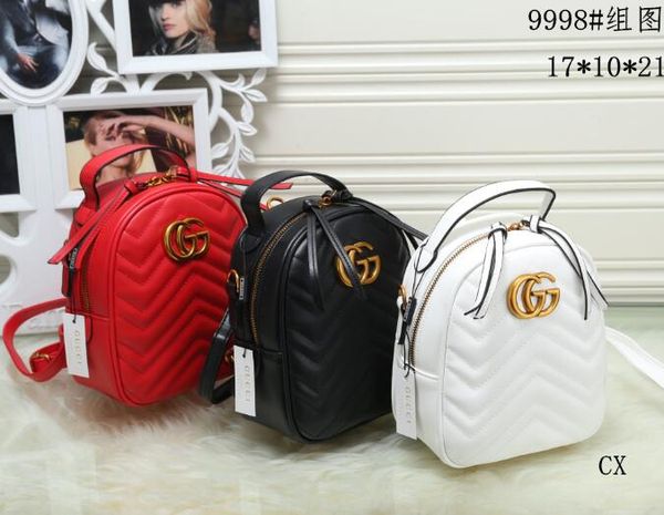 

Famou de igner women luxury pu leather backpack handbag tote pur e houlder bag me enger cro body bag travel bag bol a feminina