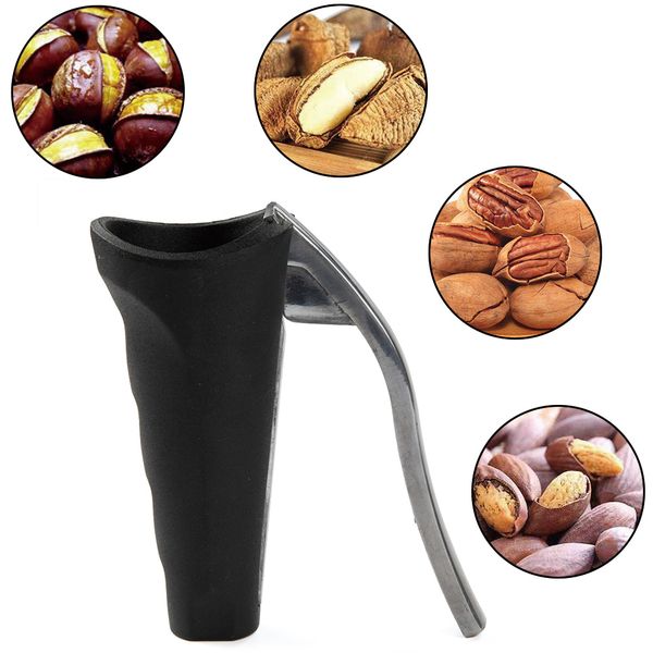 

eco friendly open walnut nutcracker peeled walnut shell pliers nut cracker funnel frosted grip pliers clamp kitchen tools