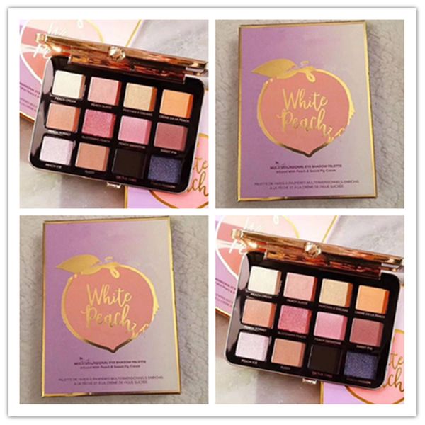 New Cosmetic White Peach Eye Shadow Palette Peaches And