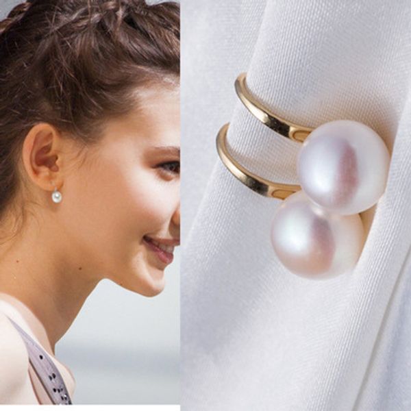 

unicorn brincos new girls earing bijoux imitation pearl stud earrings for women jewelry earings boucle d'oreille, Golden;silver