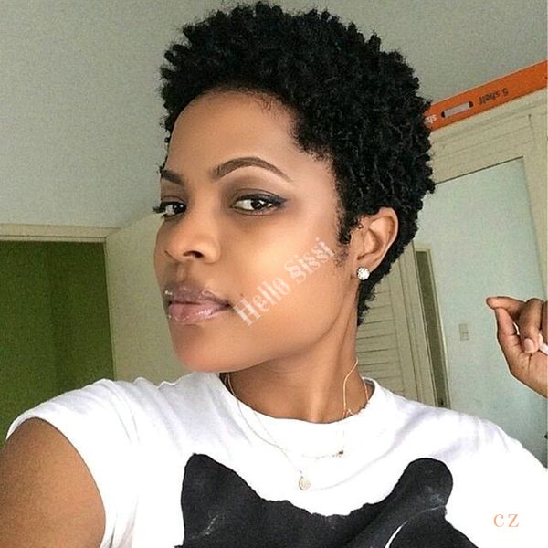 Hairstyles For Women Short Wigs For Black Women 4inch Brazilian