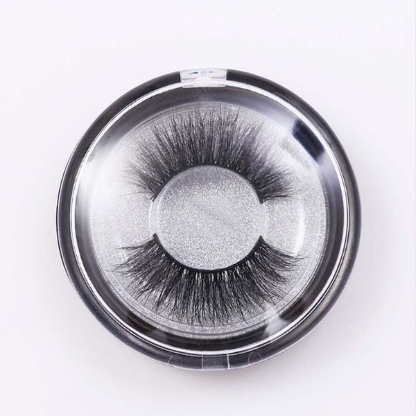 

s series mink lashes 3d mink false eyelashes long lasting lashes crisscross natural mink eyelashes round box glitter packaging