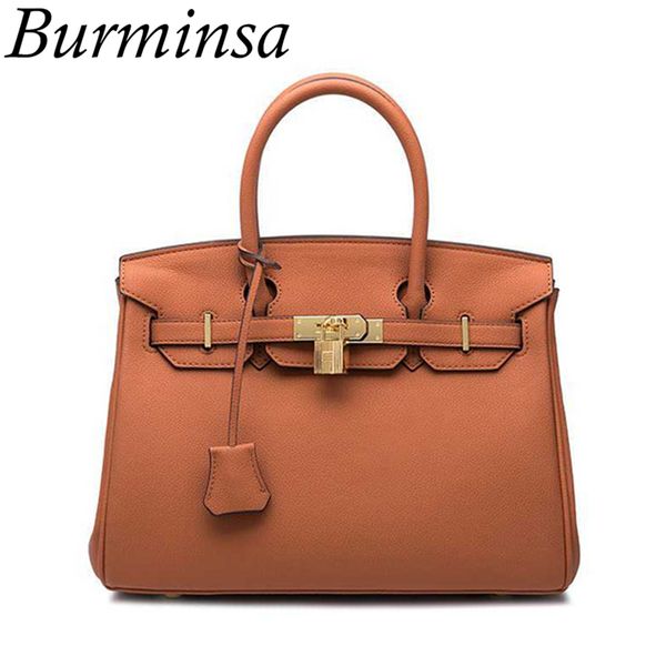 

Burminsa Grained Женщины Сумки ИСКУССТВЕННАЯ Кожа Причинная Сумка Роскошные Женские Сум