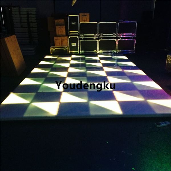 12 peças 1m por 1m LED Dance Floor 432 Pcs Efeito de Estágio DJ Festa Disco de Dança de Dança Luz LED ao ar livre