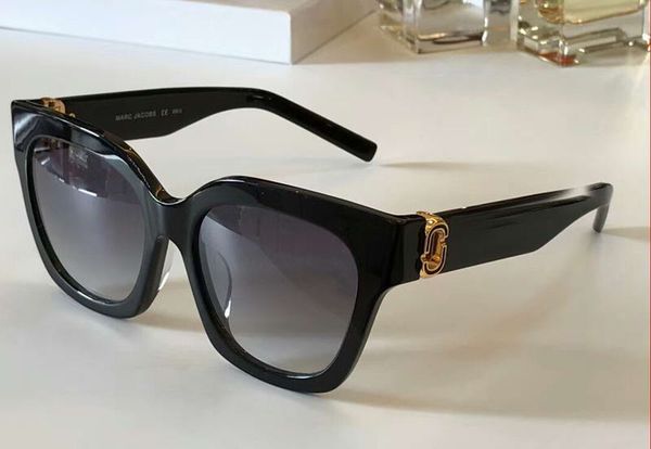 

women 182/s black with dark gray gradient lens sunglasses fashion brand glasses sunglasses eyewear new with box, White;black