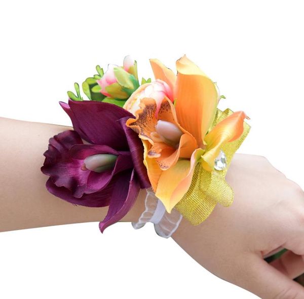 

lily is good, wrist flower, agent, wedding gift, wholesale artificial flower