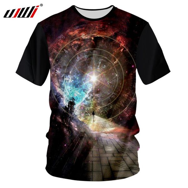 

black tshirt men 2018 summer galaxy space star printed 3d t-shirts male hip hop loose slim casual t shirt tees unisex, White;black