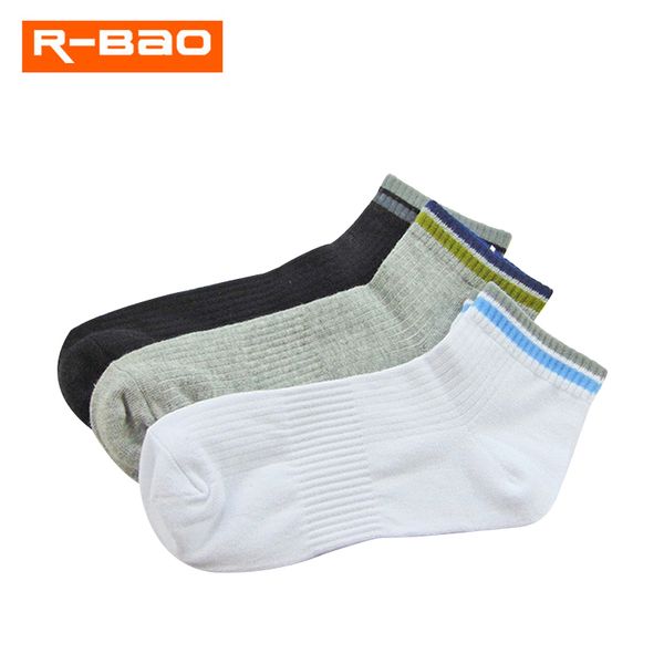 

3pairs/lot summer running socks men cycling socks combed cotton super strong reinforcement sweat uptake thin sock 003, Black