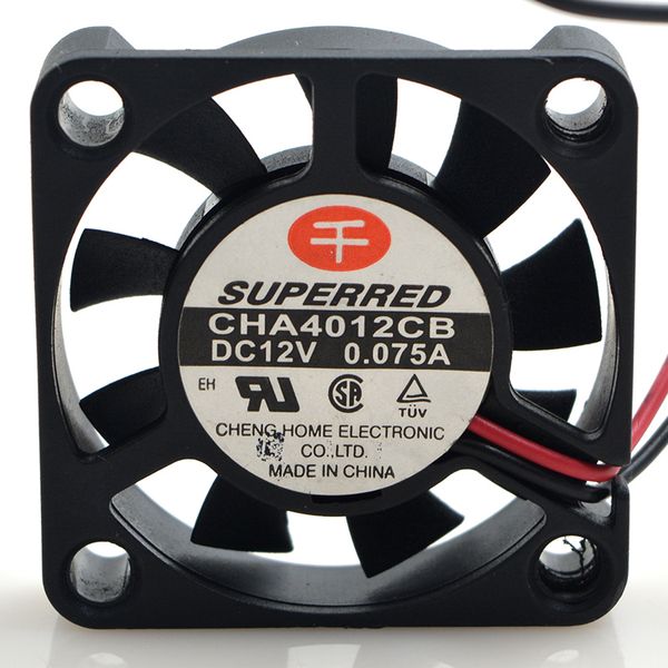 

taiwan 4cm 12v 0.14a cha4012cb-ma-o 4020 "double ball server fan