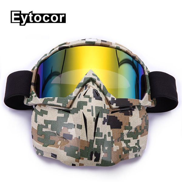 

eytocor profession windproof uv400 motocross goggles mask racing off road motocross helmet goggles motorbike dirt bike atv mask