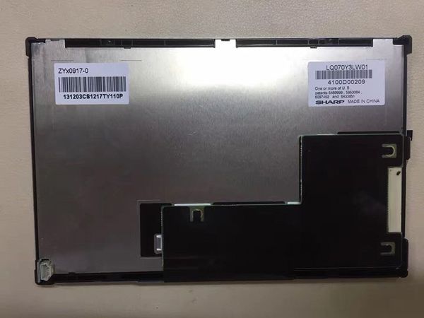 

новый оригинальный a + lq070y3lw01 7 "дюймовый жк-экран для промышленного оборудования тест по одному перед отправкой 90дней гарантия