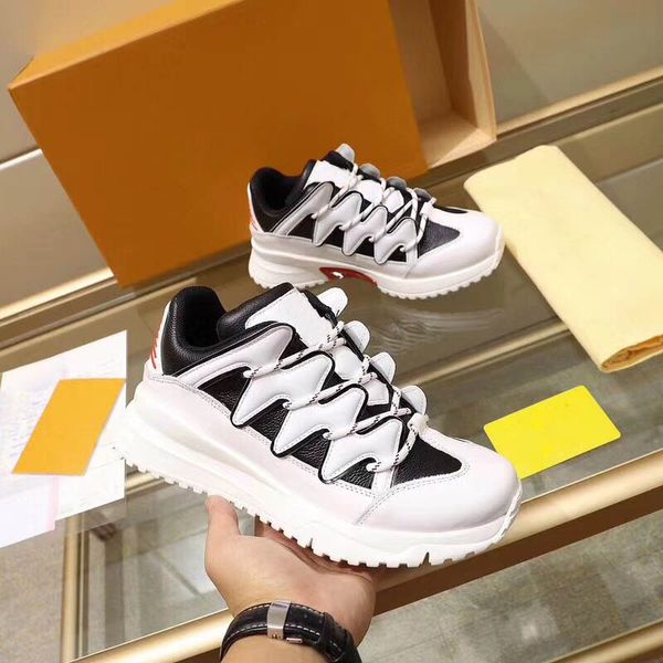 

2018 white icy blue sole low running shoes wholesale mins women super limited edition fashion casual shoes with double boxed, Black