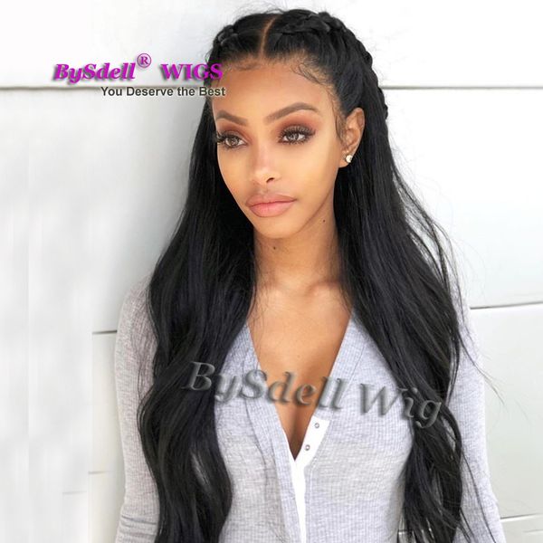 Legend Character Cosplay Wig Synthetic Black Color Braid Hair Lace Front Wig Sexy Lady Lace Wigs For Dark Skin Woman Wigs Black Women Wigs Natural