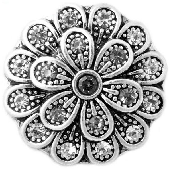 

10pcs glass items styles 18mm metal snap button charm rhinestone styles butto snap button jewelry, Bronze;silver