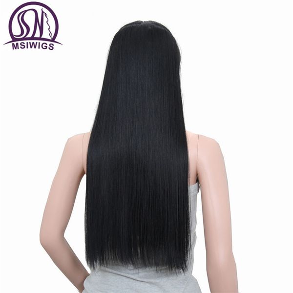 Msi Straight Long Hair Extension 5 Clips In Hair Extensions 24