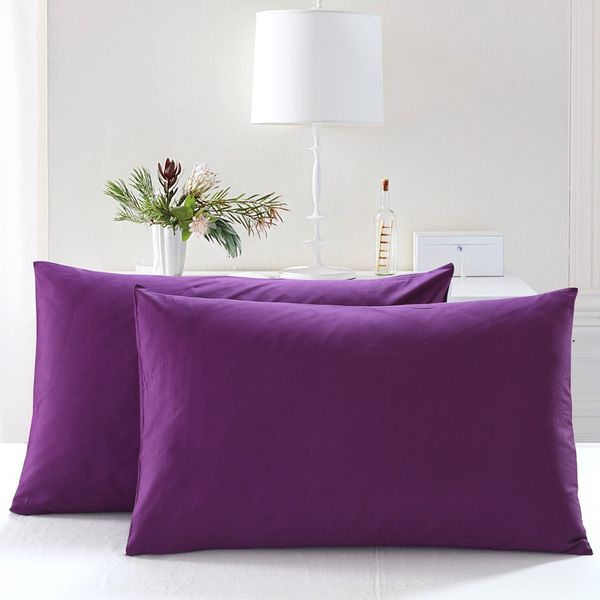 Wliarleo A Pair Cotton Pillowcase 48 74cm Pillow Cases For Home