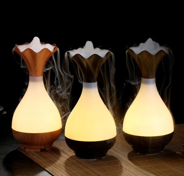 

usb aroma oil diffuser vase shape creative air aroma humidifier essential oil aromatherapy cool mist maker for home