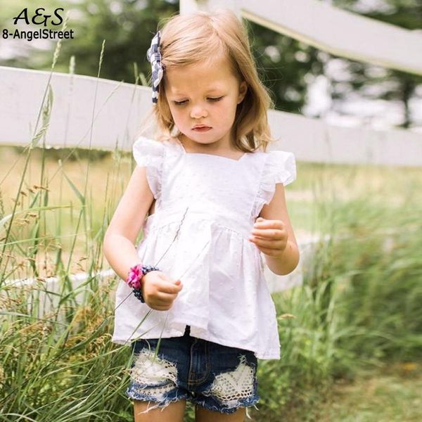 

infant 2018 summer clothes baby girls newborn children's mini solid outfits dresses white ruffles dress dress cotton sleevel, Red;yellow