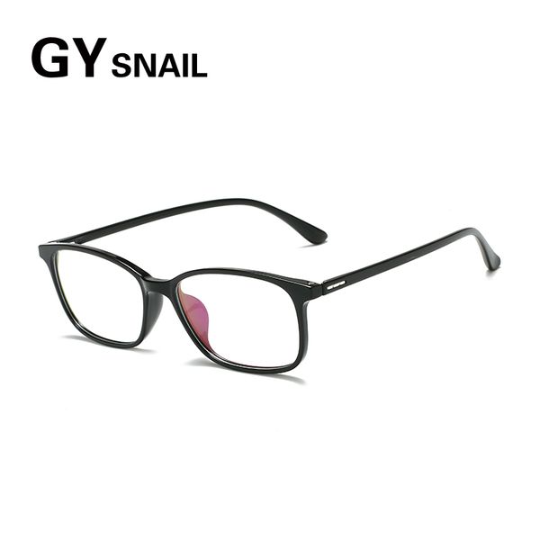 

gysnail computer glasses for women men spectacle frame anti blue light blocking ray clear lens fashion eyeglasses oculos tr90, White;black