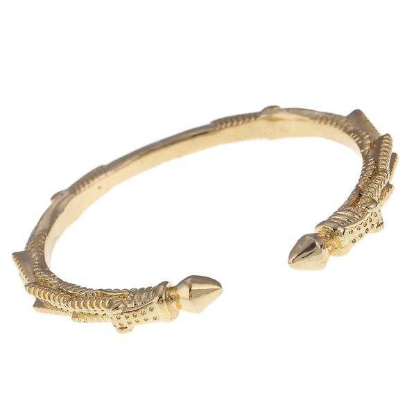 

gold plated dragon cuff engraved embossing bracelets bangles, Black