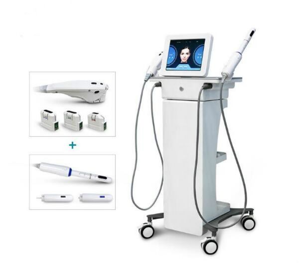 

2 in1 medical grade hifu high intensity focused ultrasound hifu face lift machine wrinkle removal with 5 head for face body vaginal tighten
