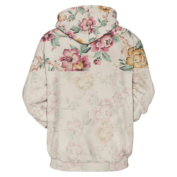 

Regular Flowers Hoodies Men Women 3d Sweatshirts Digital Print Rosa Roses Floral Hooded Hoodies Brand Hoody Tops