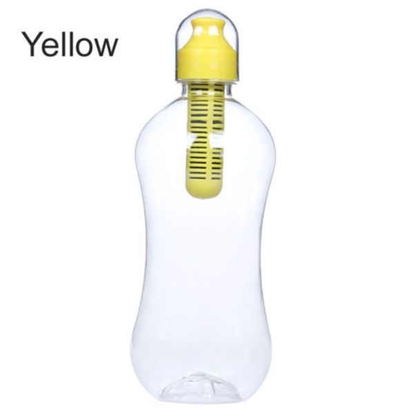 

6 color filtered 550ml outdoor water bobble hydration filter bottle filtered drinking bpa dhl ing