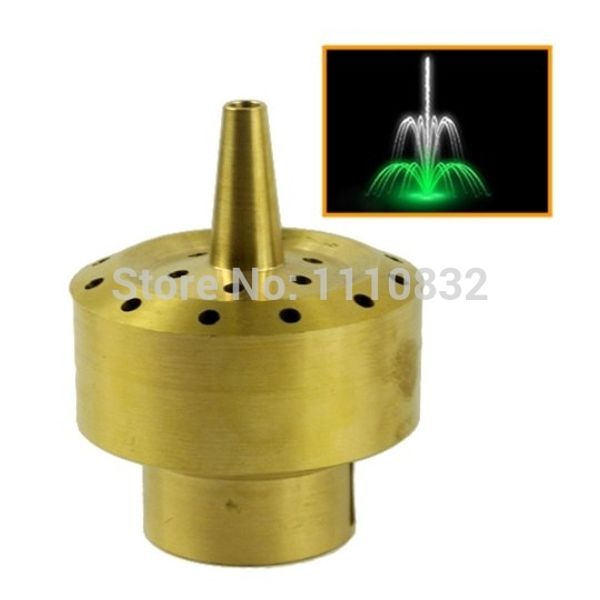

factory direct dn15 1/2" brass column fountain pool nozzle garden pond water fountain sprinkler