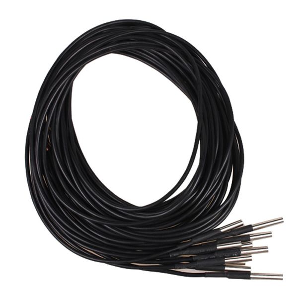 

10pcs 2m waterproof digital temperature temp sensor probe ds18b20 high quality