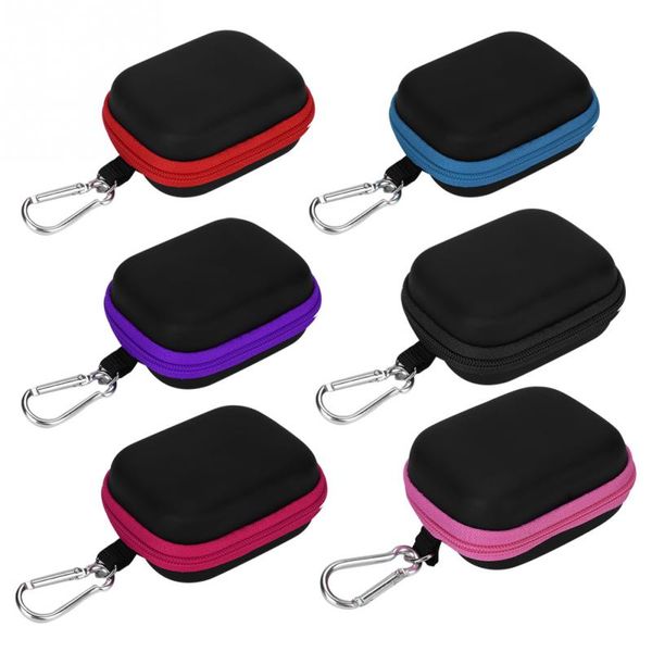

6colors 5ml portable mini travel storage bag anti-drop essential oil carrying case six bottles