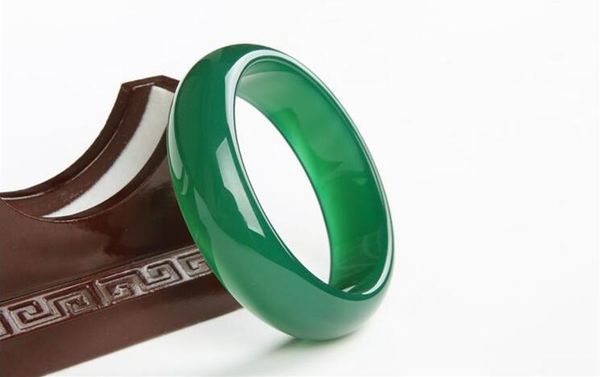 

chinese natural beautiful green stone bangle bracelet handmade 56mm-62mm, Golden;silver