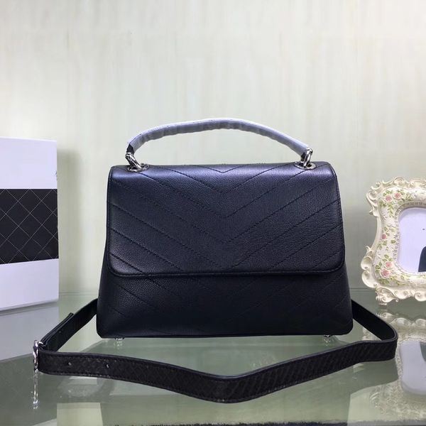 De Cm De A 25 Compre Calidad Alta Solapa Piel Estrenar De De Bolso gwnvwq8S