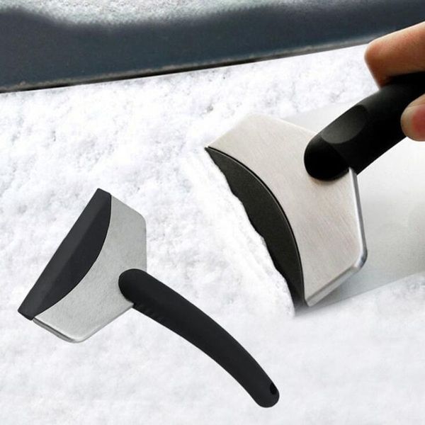 Mini Auto Schnee Schaber Schaufel Eis Schaber Winter Edelstahl Schnee Schaufel Entfernung Auto Eis Reinigung Werkzeuge