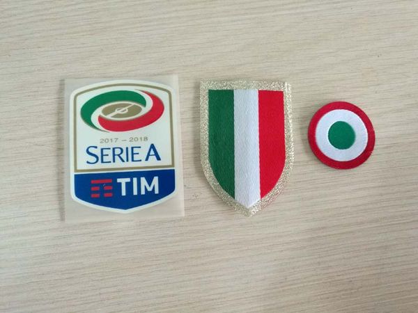 

2017 2018 Italia Calcio патч Силиконовая серия A патч красная коппа Italia Круг Scudetto патч Scudetto +