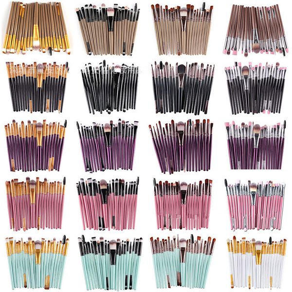 

20pcs cosmetic makeup brushes set powder foundation eyeshadow eyeliner lip brush tool brand make up brushes beauty tools epacket