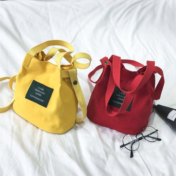 

2018 canvas bag designer handbags women bag messenger bags new handbag tassel bucket shoulder handbags crossbody