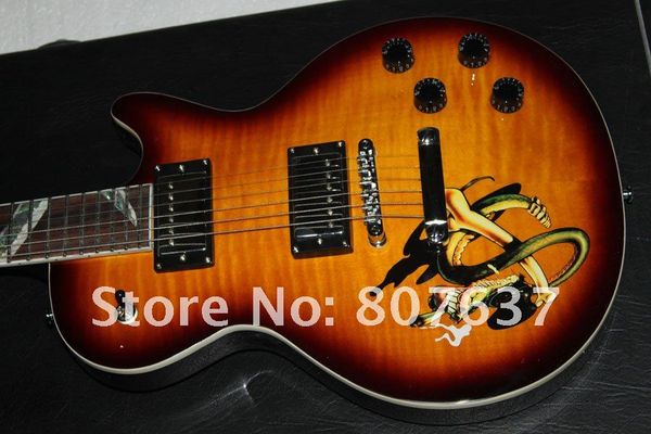

2011 wholesale g custom shop snake fingerboard electric guitar custom slash standard guitar ing