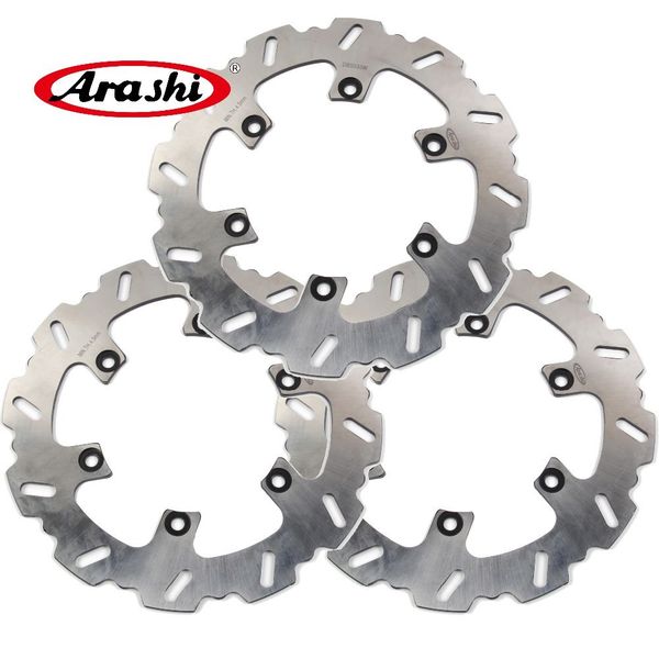 ARASHI PER YAMAHA FZX750 Fazer 1986 - 1990 Front Rear Brake Disc Disk Rotori Kit Moto Motociclista FZX 750 1987 1988 1989 XJ600 XJ600