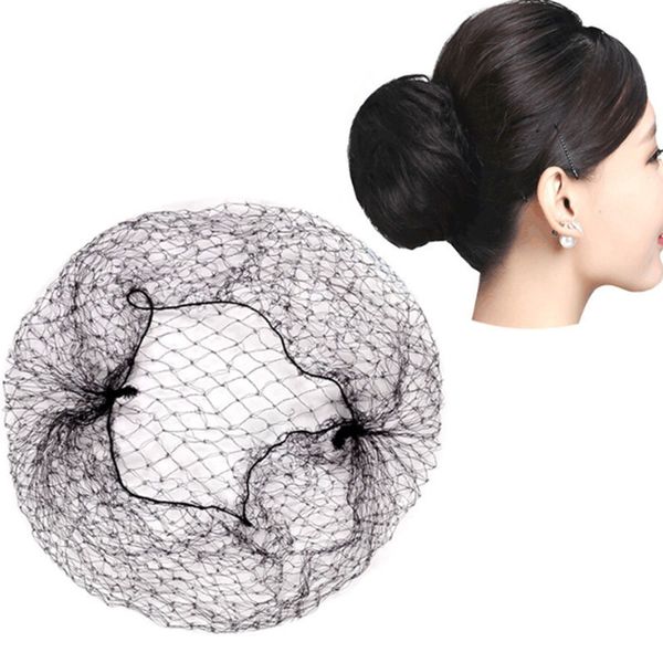 2019 Nylon Hairnets Black Invisible Soft Elastic Lines Hair Net Weaving Mesh Net From Hilarye 4456 Dhgatecom
