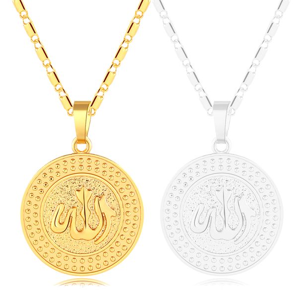 

Мода исламский мусульманский кулон ожерелье / шейная цепочка для золота / серебри