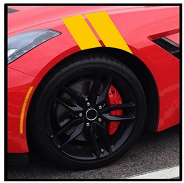 

2019 new car fender leaf plate reflective stickers waterproof auto wheel plate stickers car body decoration 20 sets