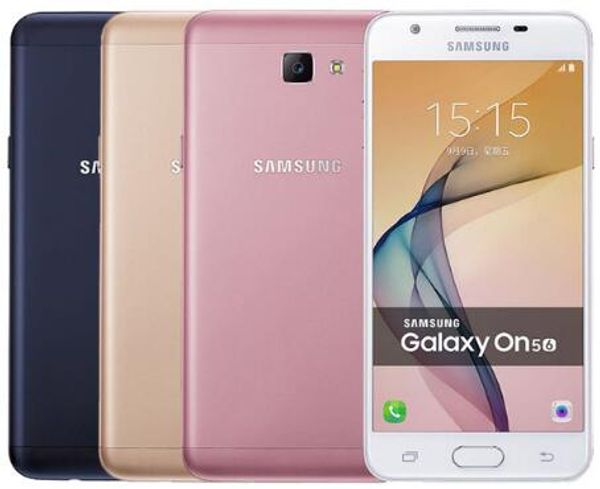 

original samsung galaxy on5 g5520 2016 unlocked mobile phone dual sim 4g lte 5.0'' 13mp quad core android 1280x720 refurbished pho